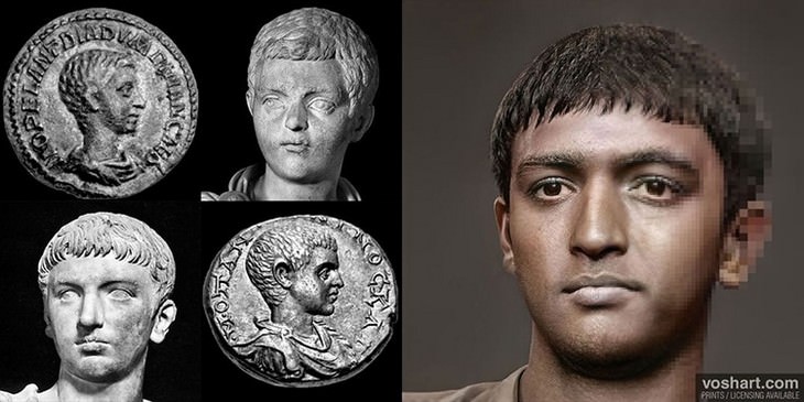 Realistic Portraits of Roman Emperors Made with AI Diadumenian