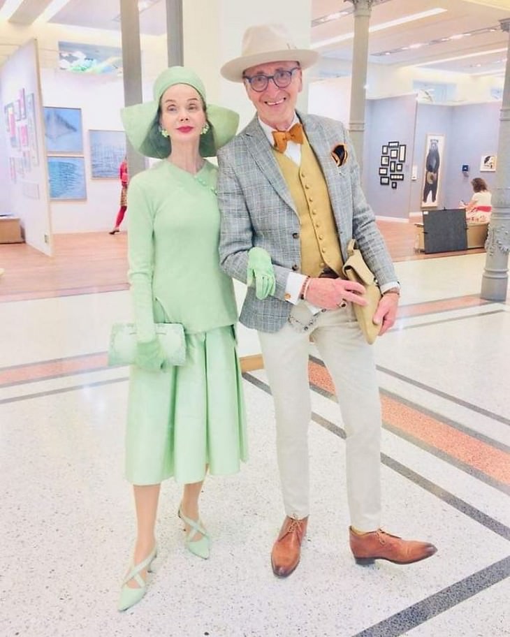 Britt Kanja and Günther Krabbenhöft, the Most Stylish and Lively Senior Couple