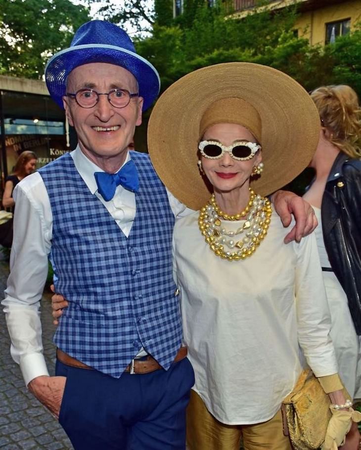 Britt Kanja and Günther Krabbenhöft, the Most Stylish and Lively Senior Couple