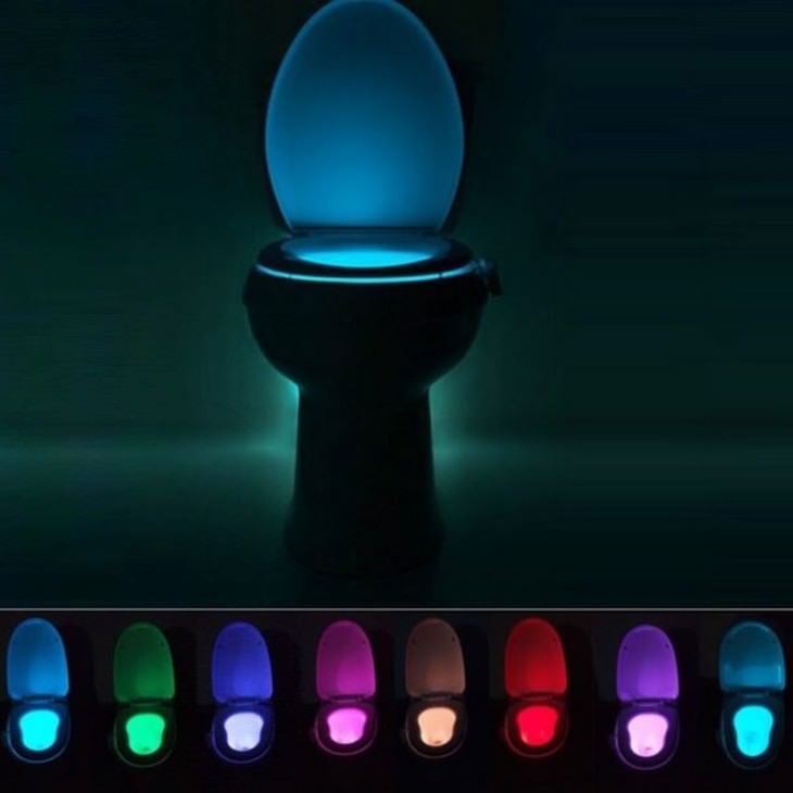 Outrageous Toilet Designs led lighting