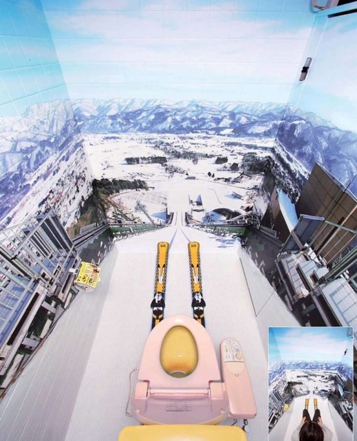 Outrageous Toilet Designs ski