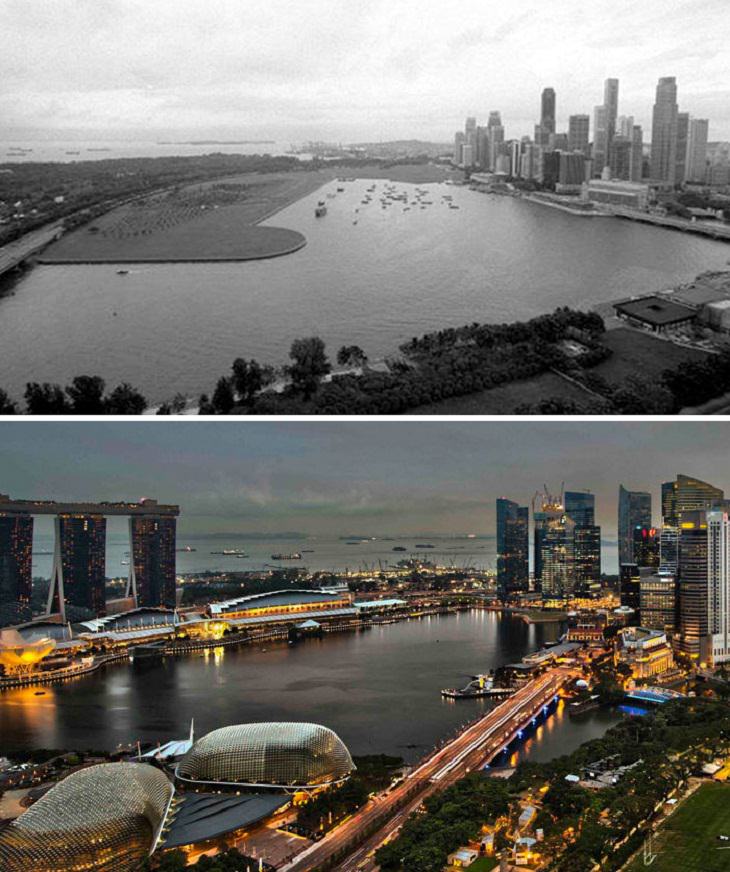 ‘Then And Now’ Pics, Singapore 