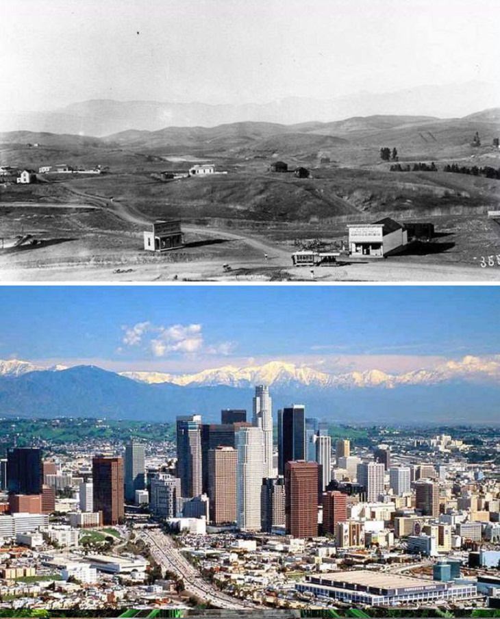 ‘Then And Now’ Pics, Los Angeles