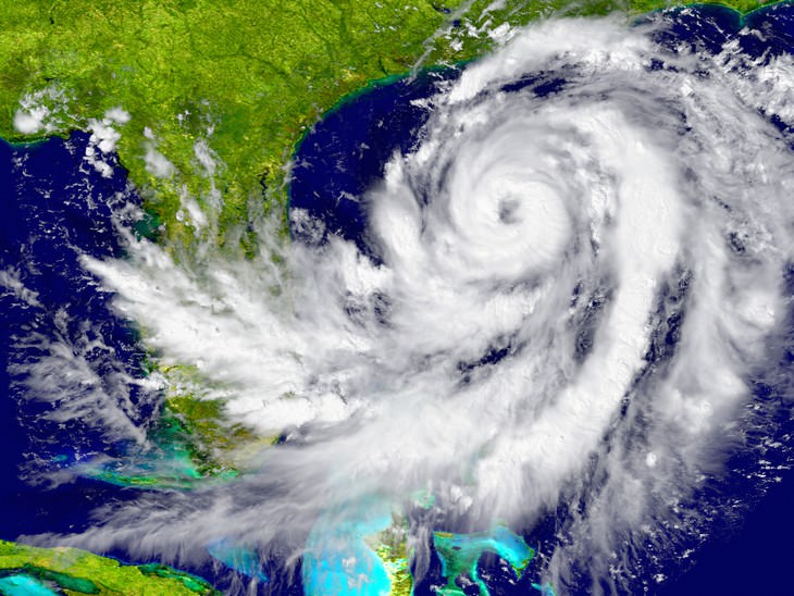 How hurricanes get their names aerial photo