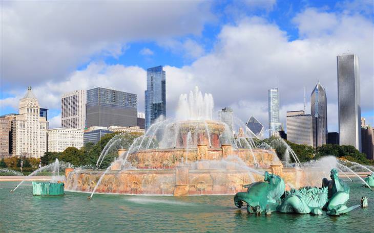Overlooked US Landmarks, Buckingham Fountain, Chicago