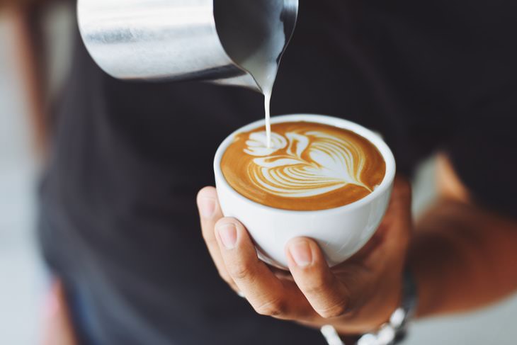 Coffee Facts Adding milk to coffee