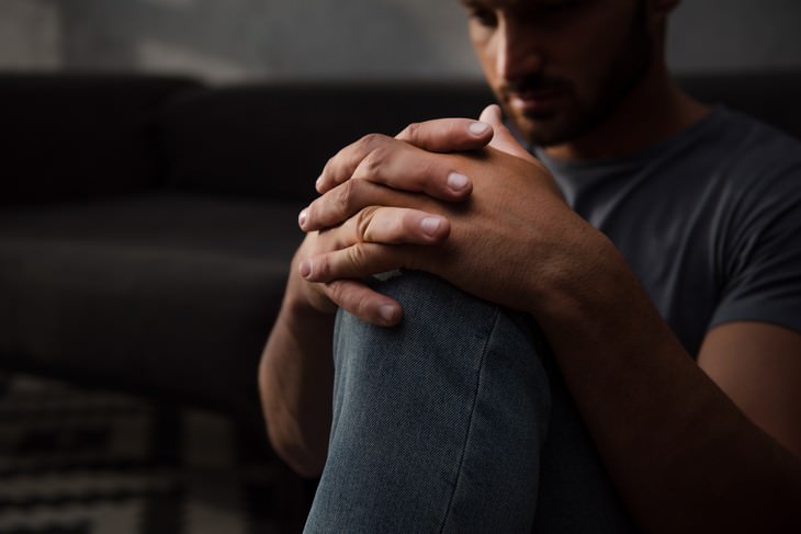 Science Backed Reasons Not to Go to Sleep Angry depressed man