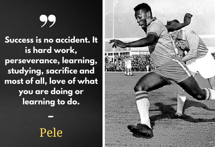 Sports Quotes, Pele