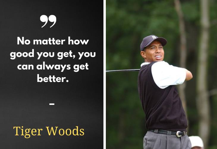 Sports Quotes, Tiger Woods