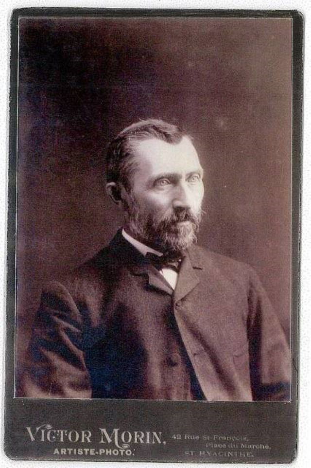 Vintage Photos A rare photo portrait of Vincent van Gogh