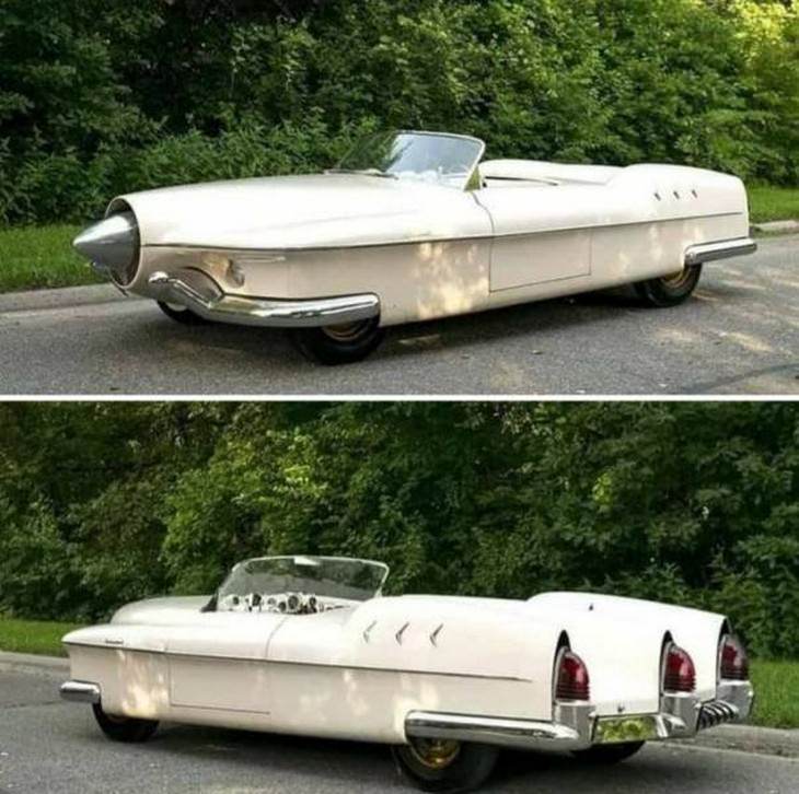 13. El Studebaker Manta Ray de 1951 es un automóvil conceptual construido por Glen Hire & Vernon Antoine, con un valor estimado entre $ 200,000 y $ 300,000.