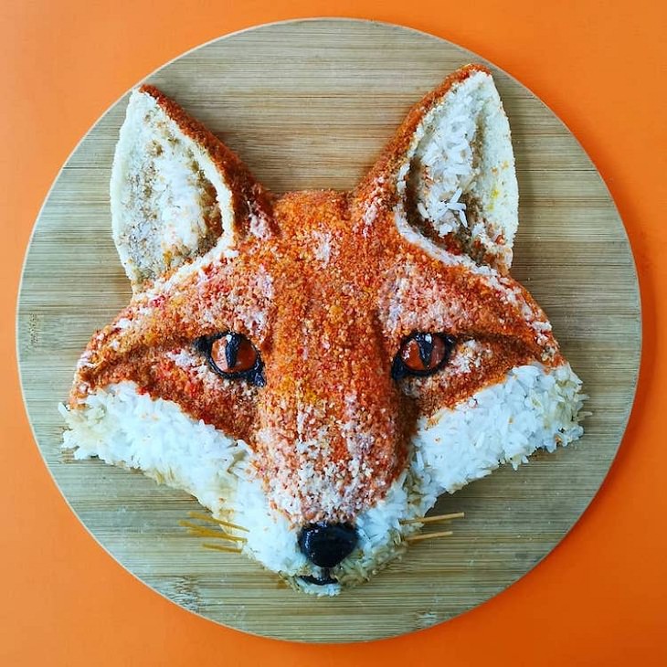 Food Art, fox
