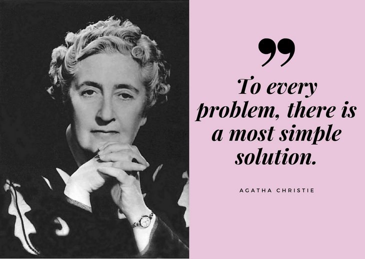 agatha christie quotes on mystery