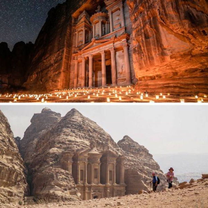 Expectation vs Reality Travel Destinations Petra, Jordan