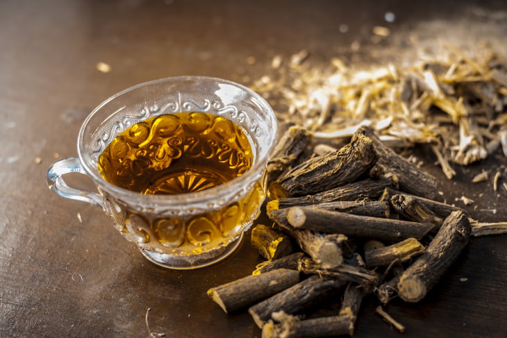 Teas for Asthma Relief  Licorice Tea (Glycyrrhiza glabra)