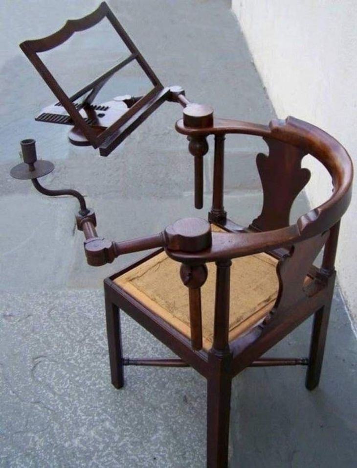 Vintage Inventions, reading chair