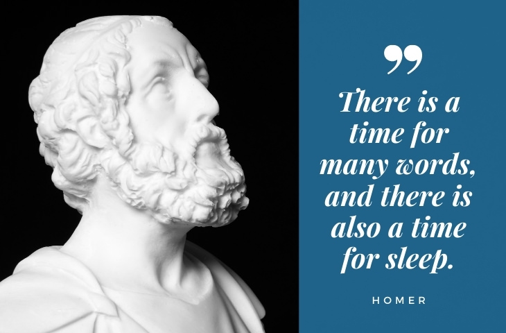 quotes on writing and life by famous authors Homer