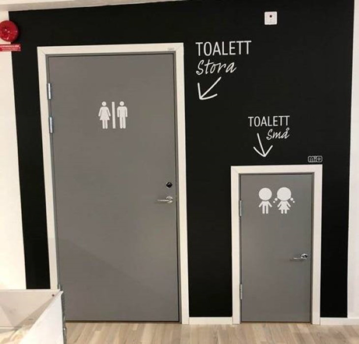 Sweden Photos restroom for kids