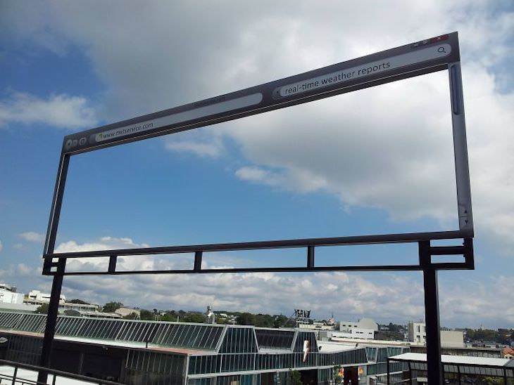  Brilliantly Creative Billboards, clever weather billboard