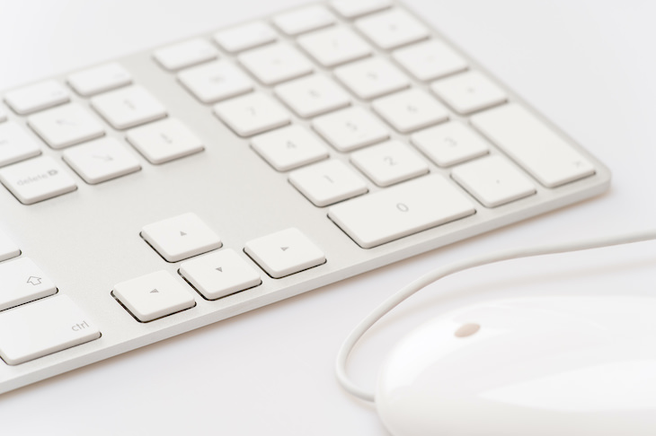 Surprising Uses for Hand Sanitizer, keyboard and mouse