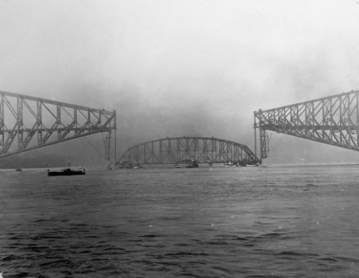 Worst Engineering Disasters In History, Quebec Bridge 