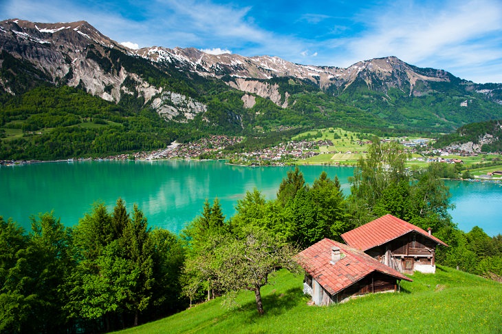  Facts about Switzerland ,lakes