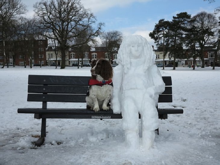 Snow Sculptures, 