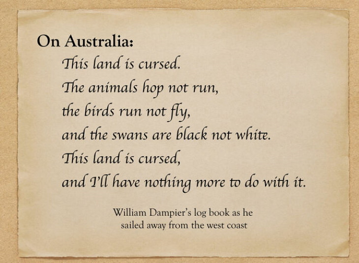 Australia, the Unpredictable William Dampier
