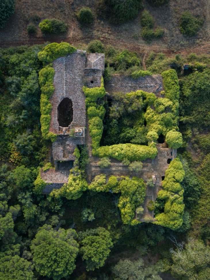 Beautiful Abandoned Structures Reclaimed by Nature, Abandoned 18th-century Portuguese monastery