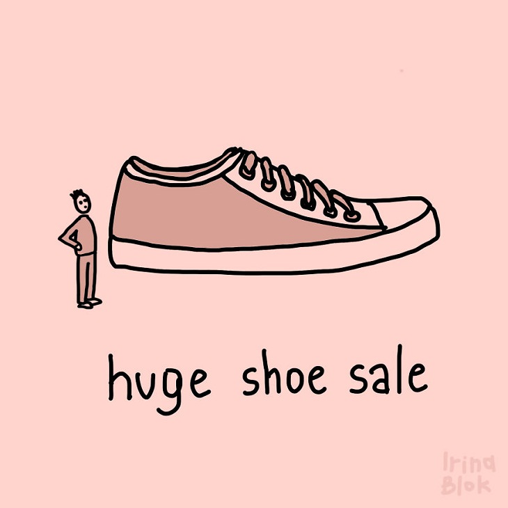  Illustrated Puns, shoe