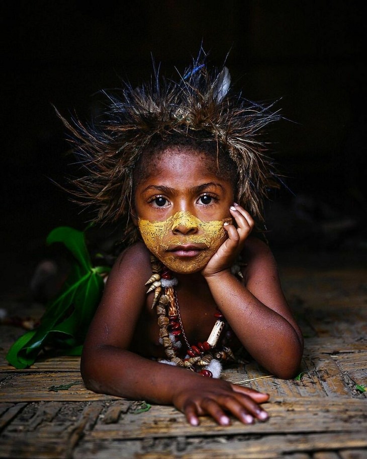 Niños Alrededor Del Mundo Papúa Nueva Guinea