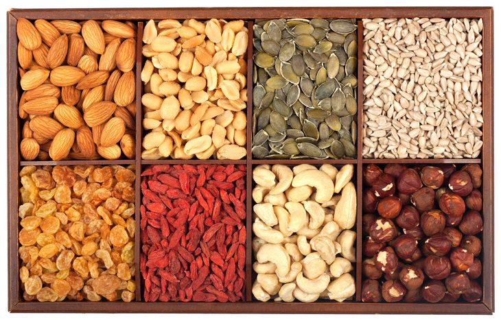 Healing Foods, Nuts and seeds