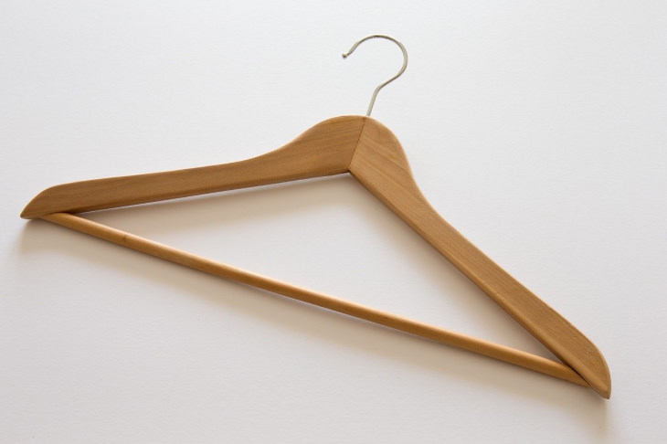 Secret Features in Everyday Objects Wooden hangers