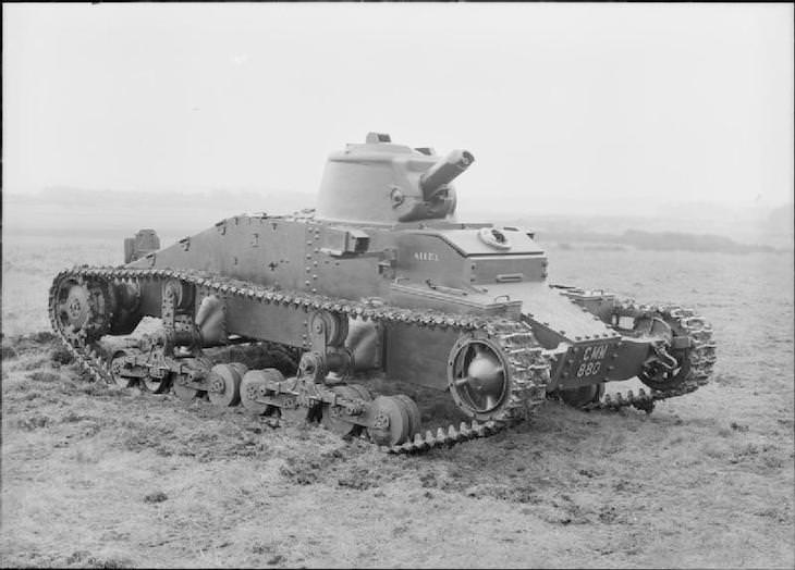 10 Significant Tanks Used in World War II, British Matilda