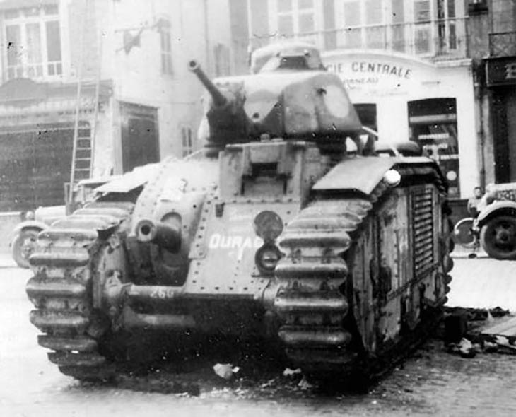 10 Significant Tanks Used in World War II,  Char B1-bis