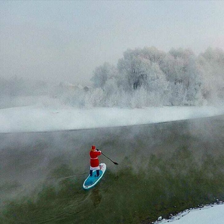 Winter Season Russia, Santa Claus