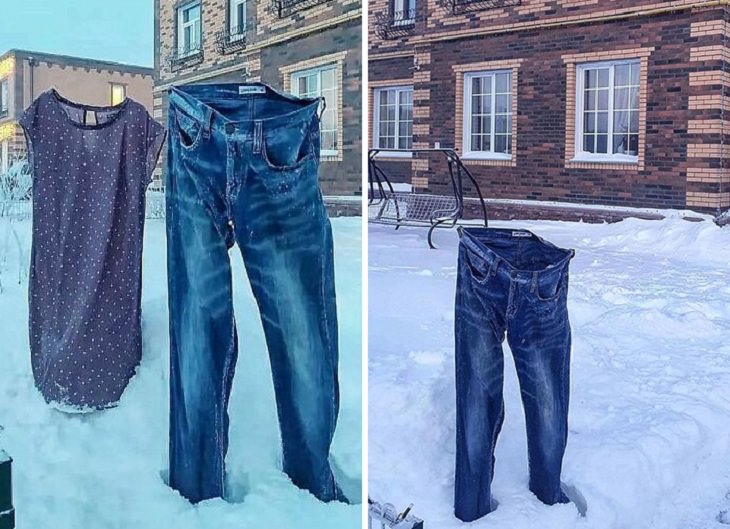 Winter Season Russia, clothes