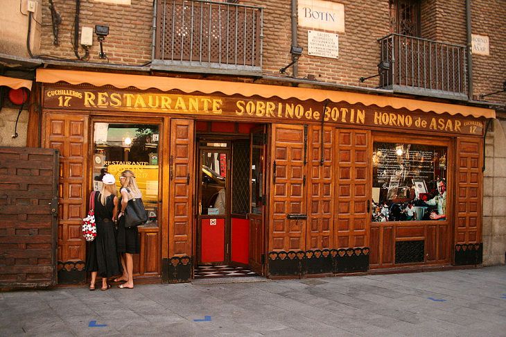 Facts about Countries, oldest restaurant in Spain 