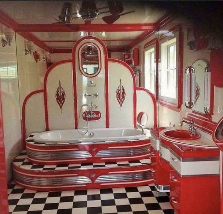 Interior Design Fails 50s bathroom