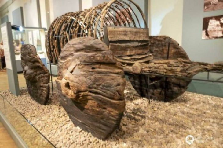 Historical Artifacts 4,000-year-old oak wagon