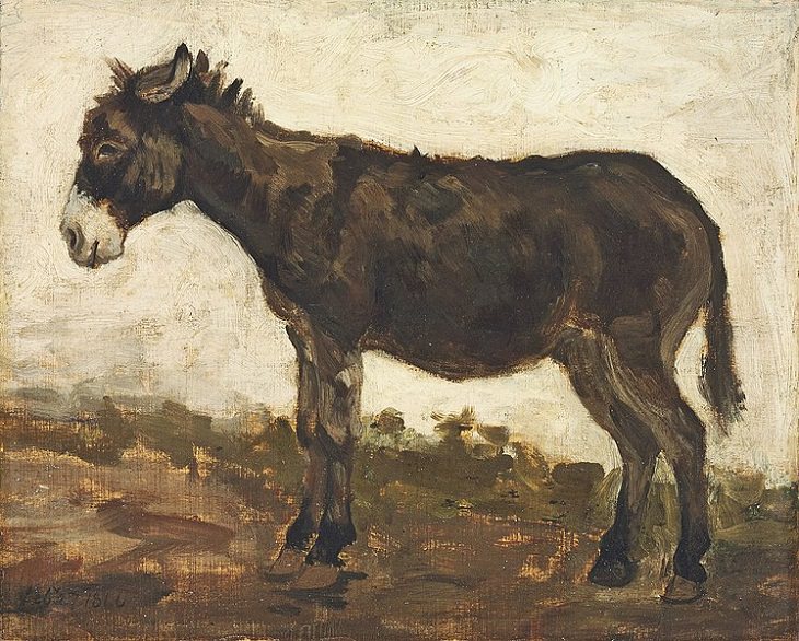 John Constable Paintings, donkey