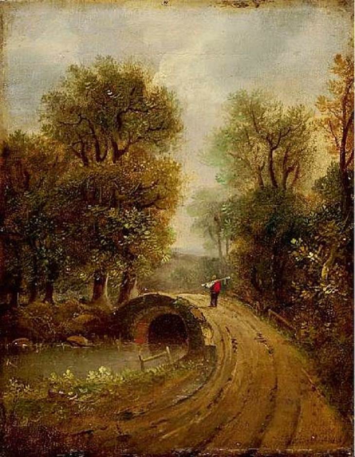 John Constable Paintings, bridge