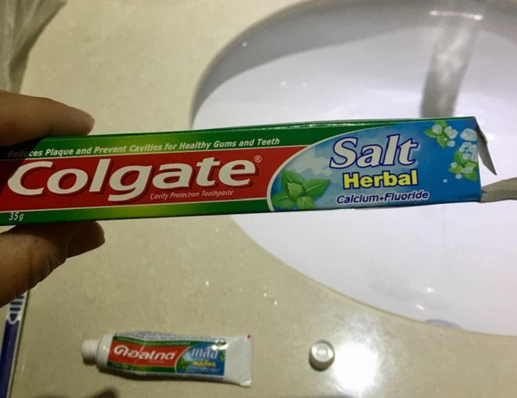 wonder curiosities, salt-flavored toothpaste