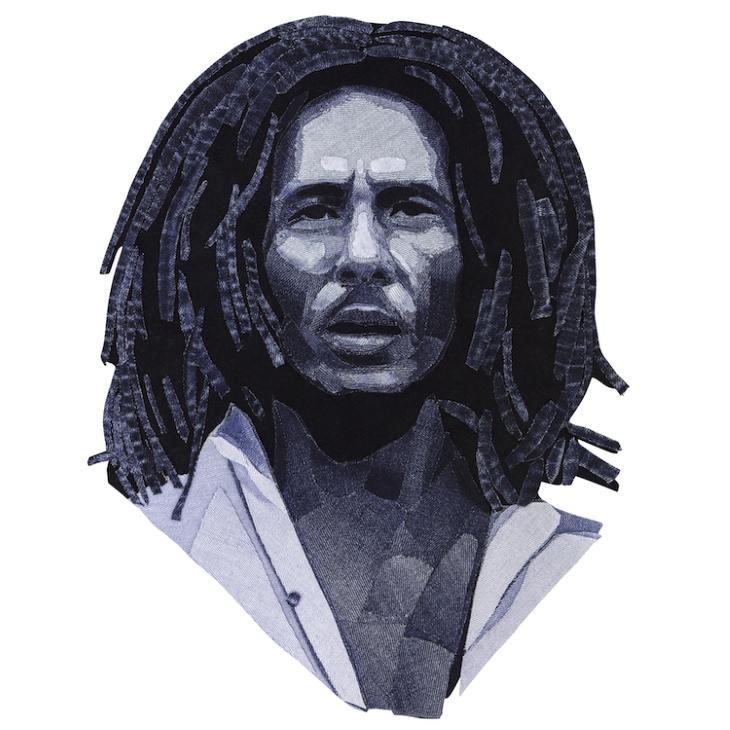 Denim Legends by Ian Berry Bob Marley