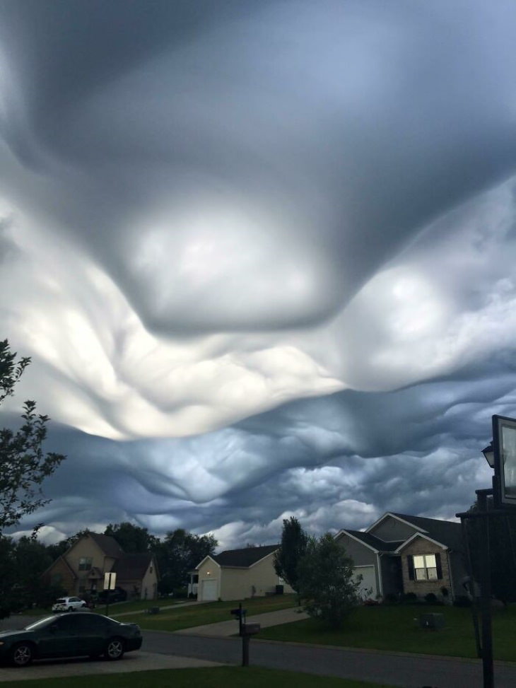 Optical Illusions clouds in Harrodsburg, Kentucky