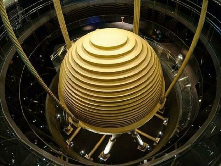 Amazing Infrastructures, Tuned Mass Damper of Taipei 101
