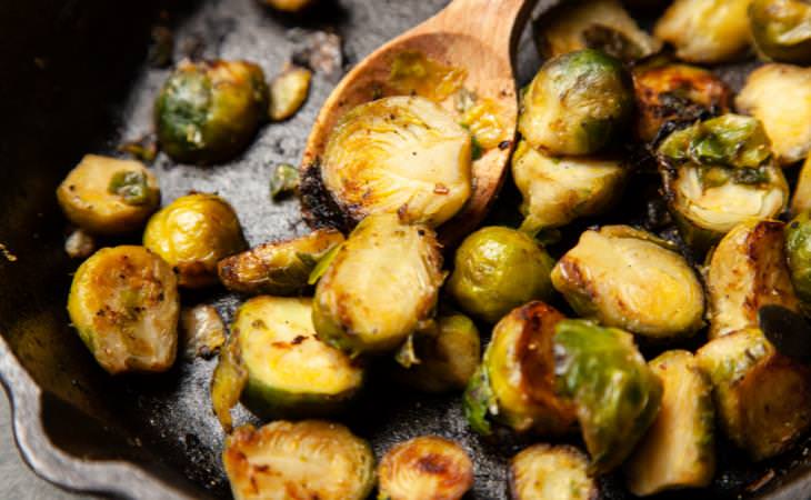 fried brussels sprouts 