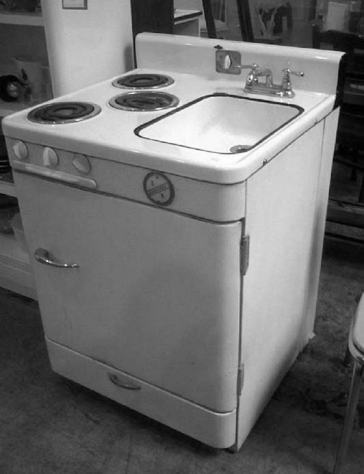 Rare Vintage Photos, Kitchen Retro