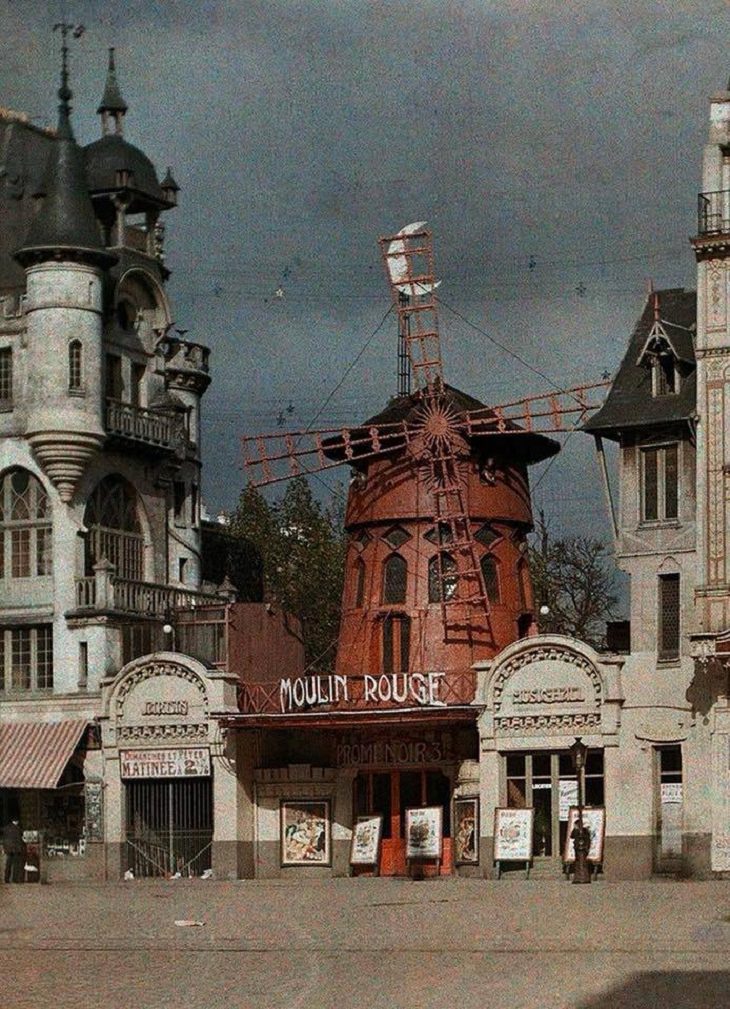 Fotografii de epocă rare, Moulin Rouge