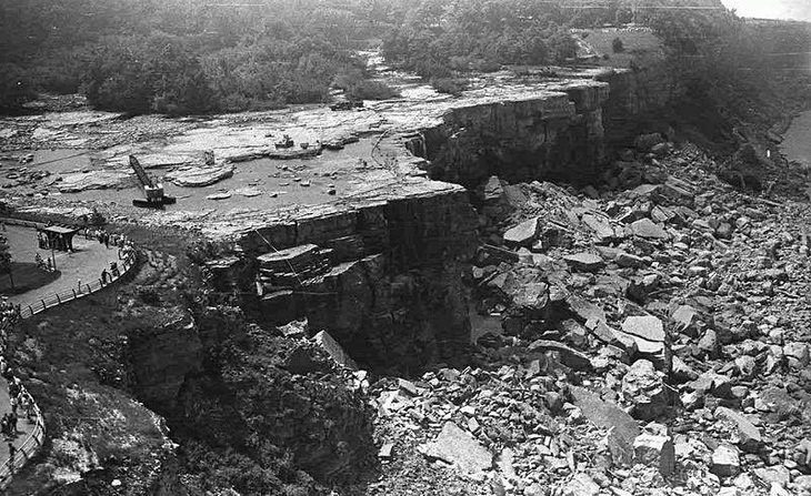 Fotografii de epocă rare, Cascada Niagara